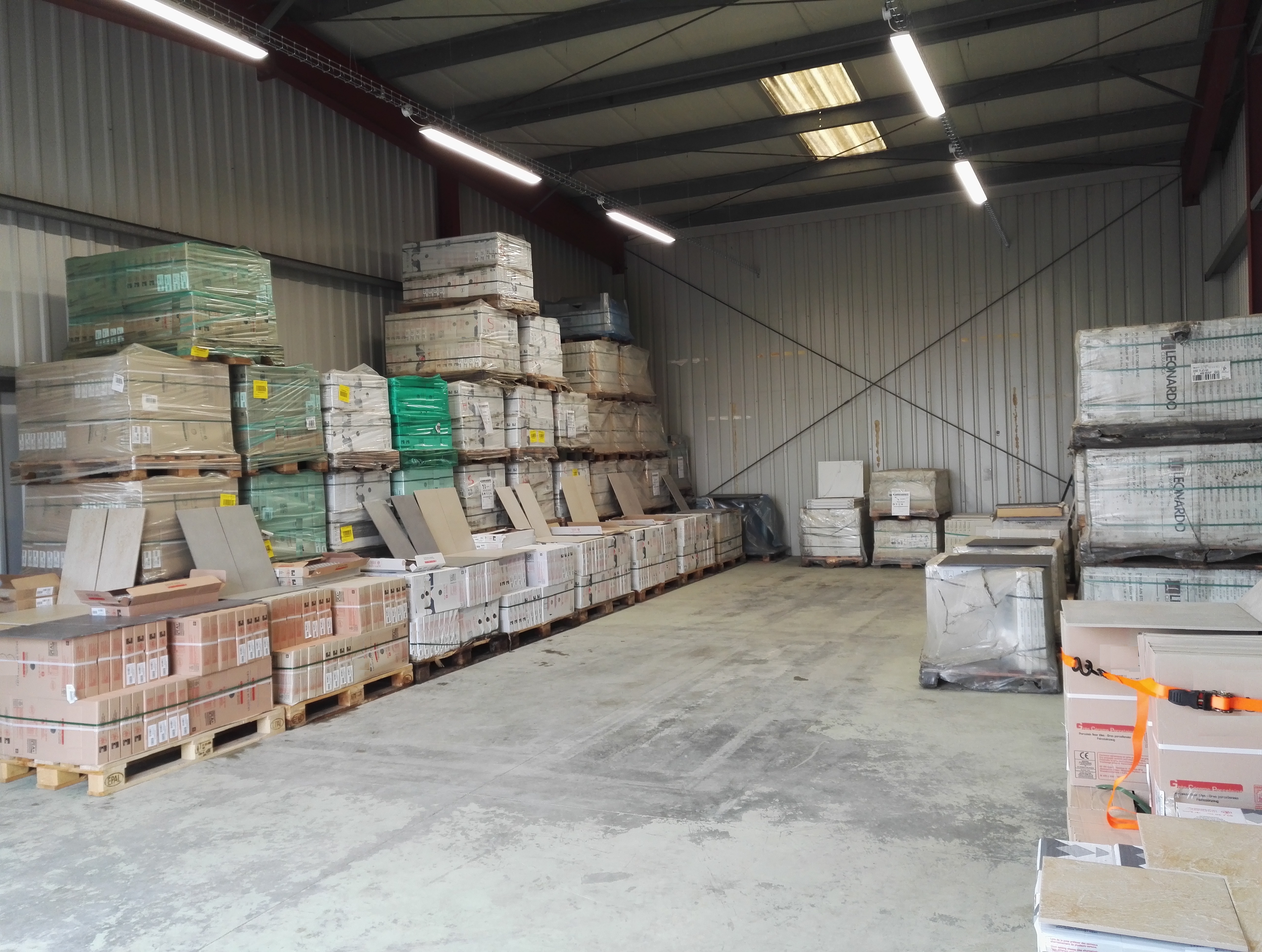 Arrivage de carrelage exterieur terrasse à carreaux depot metz