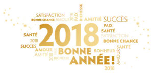 Bonne année 2018